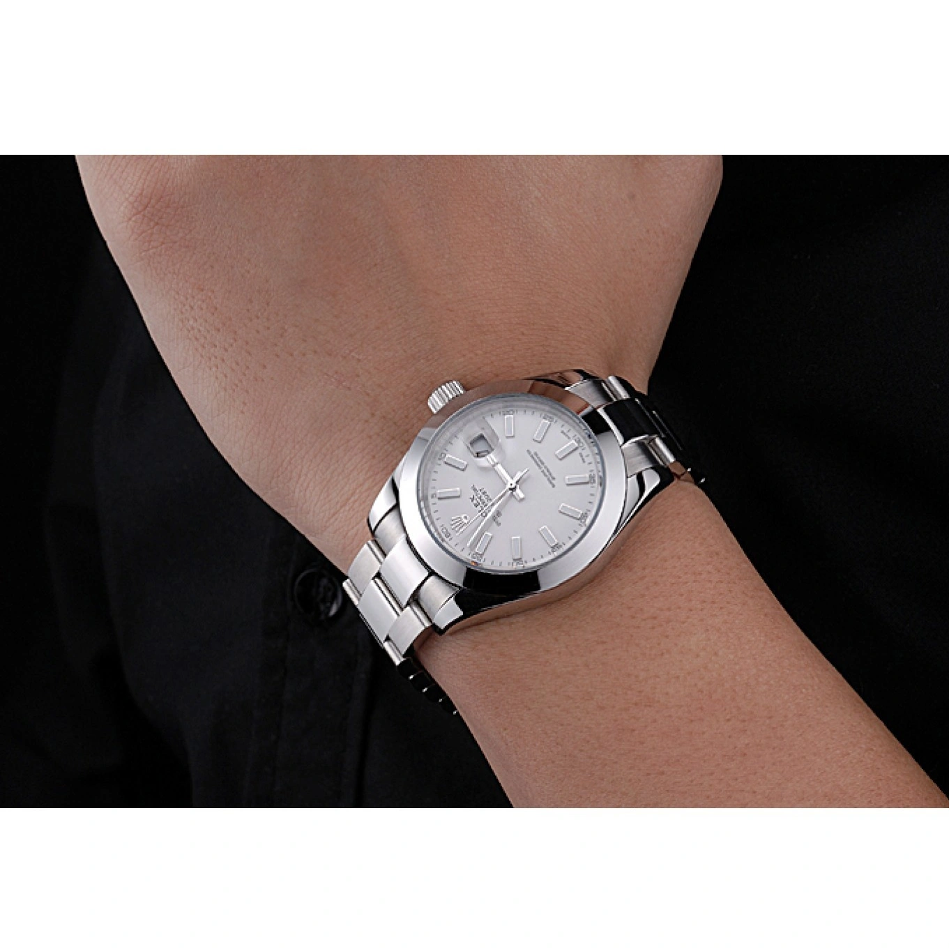 Aaa replica watch Dial 622266 Steel Rolex Stainless Datejust White Case 1026